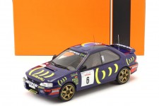 SUBARU Impreza 555 Rally Tour de Corse 1995 Liatti / Alessandrini - Ixo Scale 1:18 (18RMC063C)