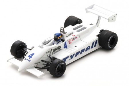 TYRRELL 011 Coswoth V8 Dutch GP Zandvoort 1981 M. Alboreto - Spark Scale 1:43 (s7281)