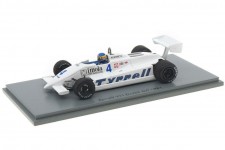 TYRRELL 011 Coswoth V8 Dutch GP Zandvoort 1981 M. Alboreto - Spark Scale 1:43 (s7281)