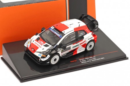 TOYOTA Yaris Ganador Rally Montecarlo 2021 Ogier / Ingrassia - Ixo Escala 1:43 (RAM781)