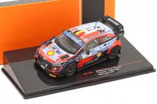 HYUNDAI i20 Coupe WRC Rally Croacia 2021 Neuville / Wydaeghe - Ixo Escala 1:43 (RAM799LQ)