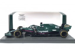 ASTON MARTIN AMR21 Mercedes F1 GP Bahrain 2021 L. Stroll - Spark Escala 1:43 (s7673)