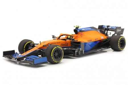 McLaren MCL35M GP Bahrain 2021 Lando Norris - Minichamps Escala 1:18 (530211804)