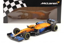 McLaren MCL35M GP Bahrain Lando Norris - Minichamps Escala 1:18 (530211804)