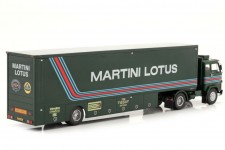 VOLVO F89 Transporte de Carreras Martini Lotus Racing 1979 - Ixo Escala 1:43 (TTR025)