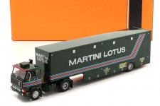 VOLVO F89 Transporte de Carreras Martini Lotus Racing 1979 - Ixo Escala 1:43 (TTR025)