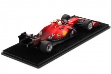 FERRARI SF21 GP Bahrain Carlos Sainz - Incluye Vitrina - Looksmart Escala 1:18 (LS18F1036)