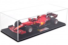 FERRARI SF21 GP Bahrain Carlos Sainz - Incluye Vitrina - Looksmart Escala 1:18 (LS18F1036)