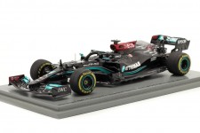 MERCEDES AMG W12 100th Pole Winner GP Spain 2021 L. Hamilton - Spark Scale 1:43 (s7675)
