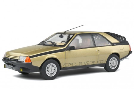 RENAULT Fuego Turbo 1980 Golden Black - Solido Scale 1:18 (S1806403)