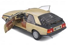 RENAULT Fuego Turbo 1980 Golden Black - Solido Escala 1:18 (S1806403)