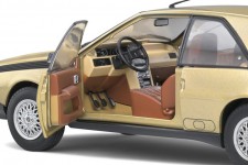 RENAULT Fuego Turbo 1980 Golden Black - Solido Escala 1:18 (S1806403)