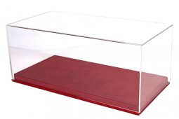 BBR SHOWCASE Leather Red - Escala 1/18 - 32,3 x 16,0 x 13,5 cm (VET1804A)