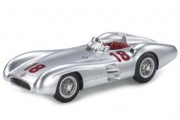 MERCEDES-Benz W196 GP France Campeon del Mundo 1954 J.M.Fangio - Incluye Vitrina - GP Replicas Escala 1:!8 (GP128A)
