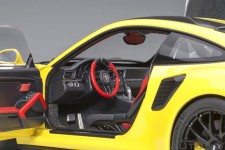 PORSCHE 911 (991 II) GT2 RS Weissach Package 2017 Yellow - AutoArt Escala 1:18 (78172)