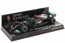 MERCEDES-AMG W12 Ganador GP Bahrain 2021 L. Hamilton - Minichamps Escala 1:43 (410210144)