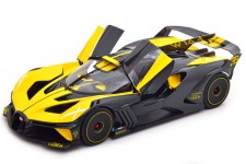BUGATTI Bolide W16.4 2020 Yellow - Bburago Scale 1:18 (18-11047Y)