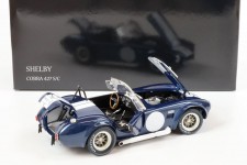 SHELBY Cobra 427 S/C Spider 1962 Blue / White - Kyosho Scale 1:18 (08047DB)