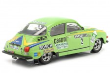 SAAB 96 V4 Rally Suecia 1976 S. Blomqvist / H. Sylvan - Ixo Escala 1:18 (18RMC085B)