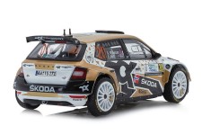 SKODA Fabia Rally2 Evo Winner Rally Monza 2021 A. Mikkelsen / P. Hall - Ixo Scale 1:43 (RAM827B)