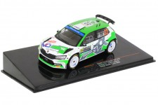 SKODA Fabia Rally2 EVO Rally Monte Carlo 2022 N. Gryazin / K. Aleksandrov - Ixo Scale 1:43 (RAM840)