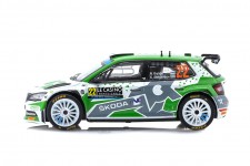 SKODA Fabia Rally2 EVO Rally Monte Carlo 2022 N. Gryazin / K. Aleksandrov - Ixo Scale 1:43 (RAM840)