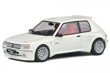 PEUGEOT 205 GTI Dimma 1991 White - Solido Scale 1:43 (S4310801)
