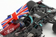 MERCEDES-AMG W12 Ganador British GP 2021 Lewis Hamilton - Minichamps Escala 1:18 (110211144)