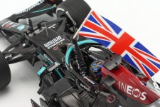 MERCEDES-AMG W12 Winner British GP 2021 Lewis Hamilton - Minichamps Scale 1:18 (110211144)