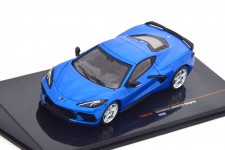 Chevrolet CORVETTE Stingray 2020 Blue Metallic - Ixo Escala 1:43 (MOC316)