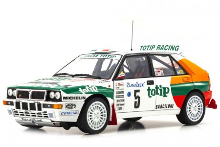 LANCIA Delta HF Integrale Evo Rally MonteCarlo 1993 Aghini / Farnocchia - Kyosho Escala 1:18 (08348F)