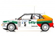 LANCIA Delta HF Integrale Evo Rally MonteCarlo 1993 Aghini / Farnocchia - Kyosho Escala 1:18 (08348F)