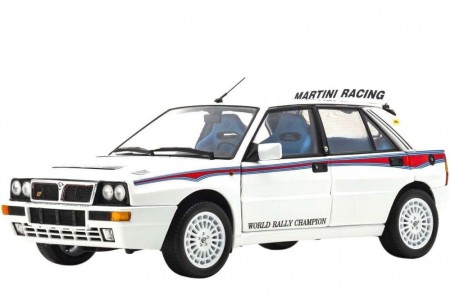 LANCIA DELTA HF Integrale Martini 1992 White - Kyosho Escala 1:18 (08344E)