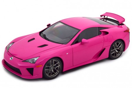 LEXUS LFA Coupe 2012 Passionate Pink - AutoArt Escala 1:18 (78859)
